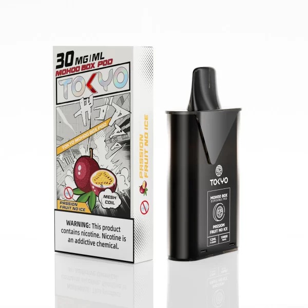 無涼百香果口味 東京魔盒煙彈 12ML煙彈 一顆可吸約10000口